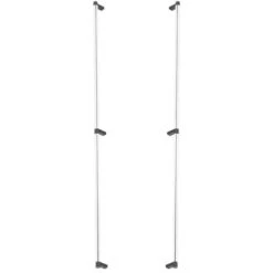 Emtek Emtek - Back To Back, Select Appliance Pull 36 Inch C-C, Rectangular Stem, Smooth Bar 37 Emtek Emtek - Back To Back, Select Appliance Pull 36 Inch C-C, Rectangular Stem, Smooth Bar -Plumb Tile emtek btb84073recus19smus26 79