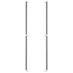 Emtek Emtek - Back To Back, Select Appliance Pull 36 Inch C-C, Rectangular Stem, Smooth Bar 32 Emtek Emtek - Back To Back, Select Appliance Pull 36 Inch C-C, Rectangular Stem, Smooth Bar -Plumb Tile emtek btb84073recus26smus10b 80