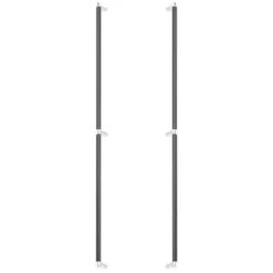 Emtek Emtek - Back To Back, Select Appliance Pull 36 Inch C-C, Rectangular Stem, Smooth Bar 25 Emtek Emtek - Back To Back, Select Appliance Pull 36 Inch C-C, Rectangular Stem, Smooth Bar -Plumb Tile emtek btb84073recus26smus19 72
