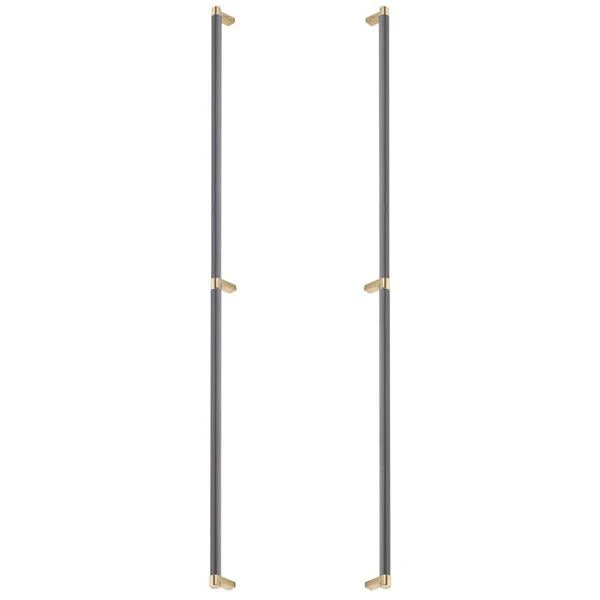 Emtek Emtek - Back To Back, Select Appliance Pull 36 Inch C-C, Rectangular Stem, Smooth Bar 15 Emtek Emtek - Back To Back, Select Appliance Pull 36 Inch C-C, Rectangular Stem, Smooth Bar - Image 13