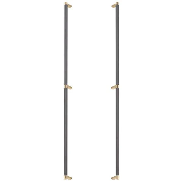 Emtek Emtek - Back To Back, Select Appliance Pull 36 Inch C-C, Rectangular Stem, Smooth Bar 8 Emtek Emtek - Back To Back, Select Appliance Pull 36 Inch C-C, Rectangular Stem, Smooth Bar - Image 6