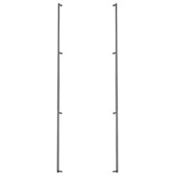 Emtek Emtek - Back To Back, Select Appliance Pull 54 Inch C-C, Rectangular Stem, Smooth Bar -Plumb Tile emtek btb84074recsmus10b