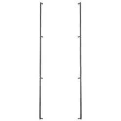 Emtek Emtek - Back To Back, Select Appliance Pull 54 Inch C-C, Rectangular Stem, Smooth Bar -Plumb Tile emtek btb84074recus10bsmus19