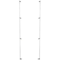 Emtek Emtek - Back To Back, Select Appliance Pull 54 Inch C-C, Rectangular Stem, Smooth Bar -Plumb Tile emtek btb84074recus10bsmus26