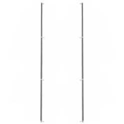 Emtek Emtek - Back To Back, Select Appliance Pull 54 Inch C-C, Rectangular Stem, Smooth Bar -Plumb Tile emtek btb84074recus14smus10b