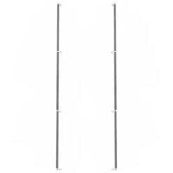 Emtek Emtek - Back To Back, Select Appliance Pull 54 Inch C-C, Rectangular Stem, Smooth Bar -Plumb Tile emtek btb84074recus15smus10b