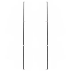 Emtek Emtek - Back To Back, Select Appliance Pull 54 Inch C-C, Rectangular Stem, Smooth Bar -Plumb Tile emtek btb84074recus15smus19