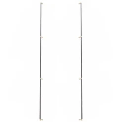 Emtek Emtek - Back To Back, Select Appliance Pull 54 Inch C-C, Rectangular Stem, Smooth Bar -Plumb Tile emtek btb84074recus4smus10b