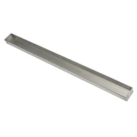 Infinity Drain - 88 Inch Stainless Steel Closed Ended Channel For 96 Inch S-TIFAS 65/99 Series