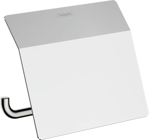 Hansgrohe Hansgrohe - AddStoris Toilet Paper Holder With Cover 3 Hansgrohe Hansgrohe - AddStoris Toilet Paper Holder With Cover