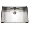 Rohl Rohl - Forze 30 Inch Single Bowl Stainless Steel Kitchen Sink -Plumb Tile i10683