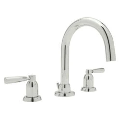 Rohl - Perrin & Rowe Holborn Widespread Lavatory Faucet With C-Spout