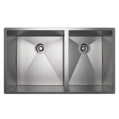 Rohl Rohl - Forze 31 Inch Double Bowl Stainless Steel Kitchen Sink