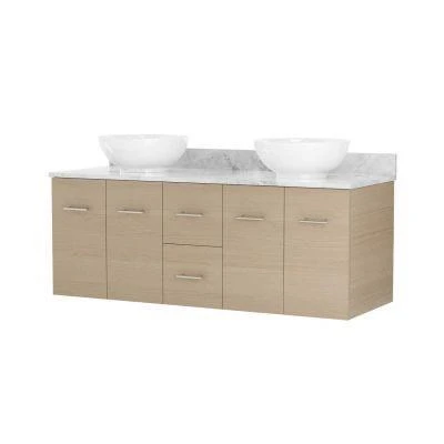 Maidstone Maidstone - Jacob 60 Inch Double Bowl Floating Vanity 3 Maidstone Maidstone - Jacob 60 Inch Double Bowl Floating Vanity