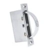 Linnea Linnea - Half Moon Shaped Pocket Door Edge Pull -Plumb Tile lin ep600pss