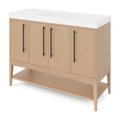 Jeffrey Alexander Jeffrey Alexander - Tempest 48 Inch W Single Basin Bathroom Vanity Set 32 Jeffrey Alexander Jeffrey Alexander - Tempest 48 Inch W Single Basin Bathroom Vanity Set -Plumb Tile nnuc6xhjt0gpkiqpfnv2 large 8d0cfa8c 868f 49c2 9cf4 57796f20ceb9