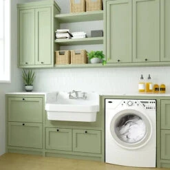 Nantucket Sinks Nantucket Sinks - 23.5 Inch High Density Ceramic Utility/Laundry/Bar/Kitchen Sink