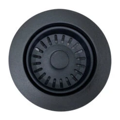 Nantucket Sinks Nantucket Sinks - Matte Black Disposal Flange For Granite Composite Sinks