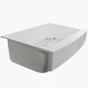 Nantucket Sinks Nantucket Sinks - Glacierstone Apron Kitchen Sink With Grid Included 2 Nantucket Sinks Nantucket Sinks - Glacierstone Apron Kitchen Sink With Grid Included -Plumb Tile nt ns gseza32s 4 s3