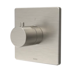 Toto - Square Two-Way Diverter Shower Trim, Brushed Nickel