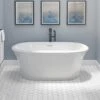 Fleurco Fleurco - Aria Madrigal Bathtub 5931 White -Plumb Tile opus madrigal BZMA5931