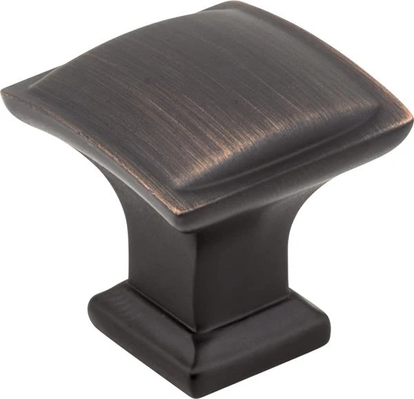 Jeffrey Alexander - 1-1/4 Inch Overall Length Square Annadale Cabinet Knob 4 Jeffrey Alexander - 1-1/4 Inch Overall Length Square Annadale Cabinet Knob - Image 2