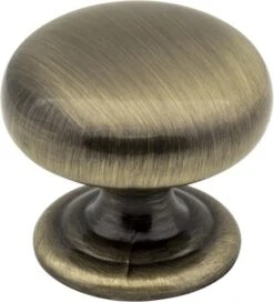 Elements - 1-1/4 Inch Diameter Dark Bronze Florence Cabinet Mushroom Knob -Plumb Tile p7lbqzfbirmowkkxenee