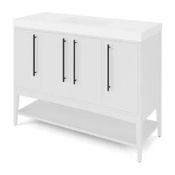 Jeffrey Alexander Jeffrey Alexander - Tempest 48 Inch W Single Basin Bathroom Vanity Set 33 Jeffrey Alexander Jeffrey Alexander - Tempest 48 Inch W Single Basin Bathroom Vanity Set -Plumb Tile pb2eiott2becuxost0ks large 77f91f3c af18 40af 8f80 092be033898c