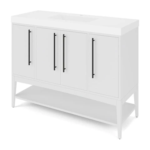 Jeffrey Alexander Jeffrey Alexander - Tempest 48 Inch W Single Basin Bathroom Vanity Set 18 Jeffrey Alexander Jeffrey Alexander - Tempest 48 Inch W Single Basin Bathroom Vanity Set - Image 16