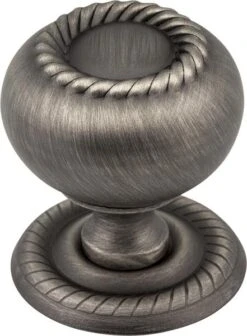 Jeffrey Alexander - 1-1/4 Inch Diameter Rope Rhodes Cabinet Knob -Plumb Tile pvhttezi2vqdtgjocip3