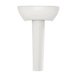 Toto Toto - Supreme Oval Basin Pedestal Bathroom Sink With Cefiontect For 4 Inch Center Faucets