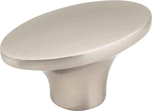 Jeffrey Alexander - 1-7/8 Inch Overall Length Oval Hudson Cabinet Knob 6 Jeffrey Alexander - 1-7/8 Inch Overall Length Oval Hudson Cabinet Knob - Image 4