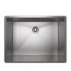 Rohl Rohl - Forze 24 Inch Single Bowl Stainless Steel Kitchen Sink -Plumb Tile rss2418sb