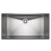 Rohl Rohl - Forze 33 Inch Single Bowl Stainless Steel Kitchen Sink -Plumb Tile rss3318sb