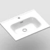 Sonia Sonia - Sx7 Ceramic Basin 600 Mm (24 Inch) 1Ø White Ceramic -Plumb Tile sx7001 1m