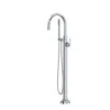 Rohl Rohl - Apothecary Single Hole Floor Mount Tub Filler Trim 1 Rohl Rohl - Apothecary Single Hole Floor Mount Tub Filler Trim -Plumb Tile tap05hf1lmapc