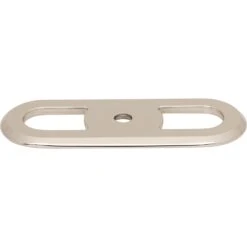 Top Knobs - Brockwell 2-3/4 Inch Center To Center Pull Backplate 13 Top Knobs - Brockwell 2-3/4 Inch Center To Center Pull Backplate -Plumb Tile top knobs tk3351pn