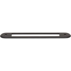 Top Knobs - Brockwell 5-1/16 Inch Center To Center Pull Backplate -Plumb Tile top knobs tk3353blk