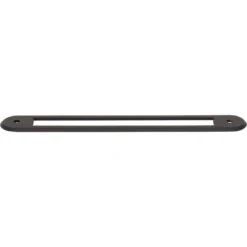 Top Knobs - Brockwell 6-5/16 Inch Center To Center Pull Backplate -Plumb Tile top knobs tk3354blk