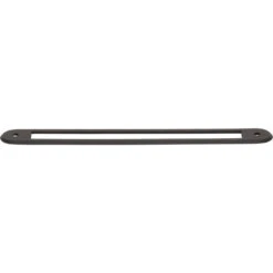 Top Knobs - Brockwell 7-9/16 Inch Center To Center Pull Backplate -Plumb Tile top knobs tk3355blk