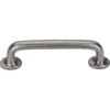 Top Knobs Top Knobs - Aspen Rounded 4 Inch Center To Center Bar Pull - Silicon Bronze Light -Plumb Tile topm1385 12