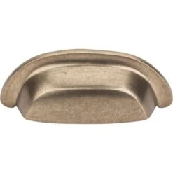 Top Knobs Top Knobs - Aspen 3 Inch Center To Center Cup/Bin Pull - Light Bronze