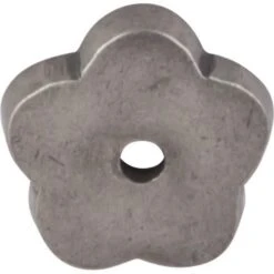 Top Knobs - Aspen Flower Backplate - Silicon Bronze Light