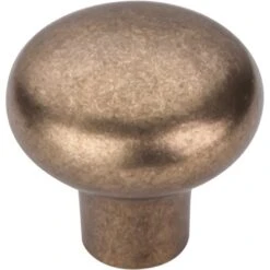 Top Knobs - Aspen Round 1 3/8 Inch Diameter Round Knob - Light Bronze