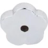 Top Knobs - Aspen II Flower Backplate - Polished Chrome -Plumb Tile topm2006 54