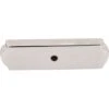 Top Knobs - Aspen II Rectangle Backplate - Polished Nickel -Plumb Tile topm2010 58