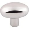Top Knobs - Aspen II Small Potato 1 9/16 Inch Length Oval Knob - Polished Nickel -Plumb Tile topm2073 91