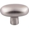 Top Knobs - Aspen II Large Potato 2 Inch Length Oval Knob - Brushed Satin Nickel 2 Top Knobs - Aspen II Large Potato 2 Inch Length Oval Knob - Brushed Satin Nickel -Plumb Tile topm2074 70
