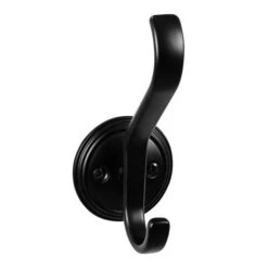 Top Knobs Top Knobs - Reeded Hook 4 11/16 Inch -Plumb Tile toptk1062blk 82