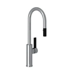 Rohl Rohl - Tuario Pull-Down Bar/Food Prep Kitchen Faucet With C-Spout